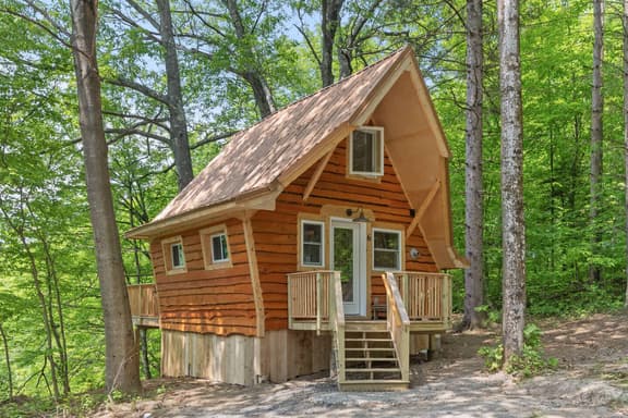Whimsical Vermont Cabin | Hot Tub, Sauna & Views